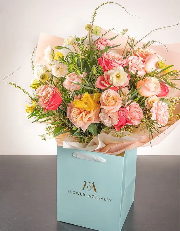 Sweetheart's Sunrise Flower Bouquet