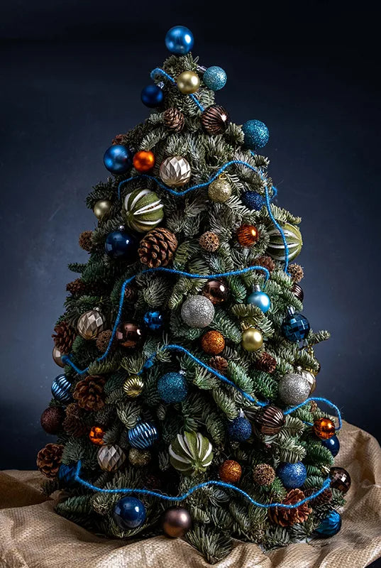 Blue Sapphire Christmas Tree