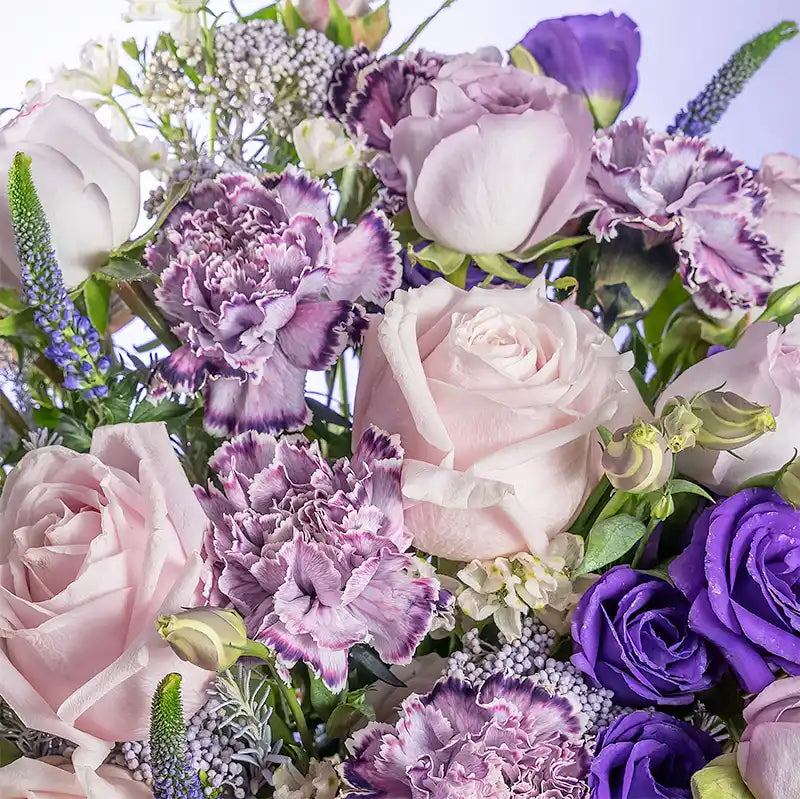 Lavender Love Notes Flower Bouquet