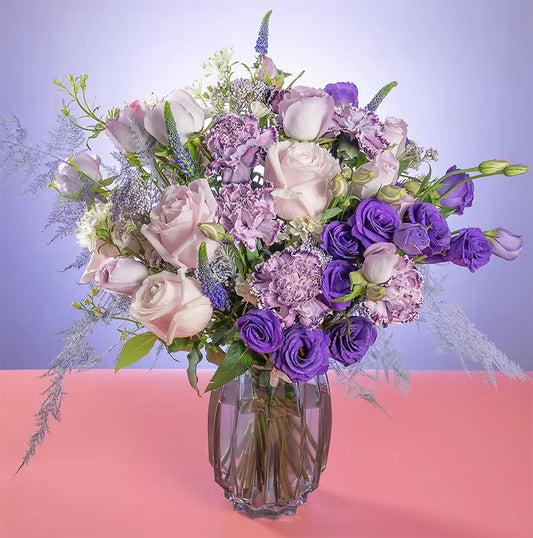 Lavender Love Notes Flower Bouquet