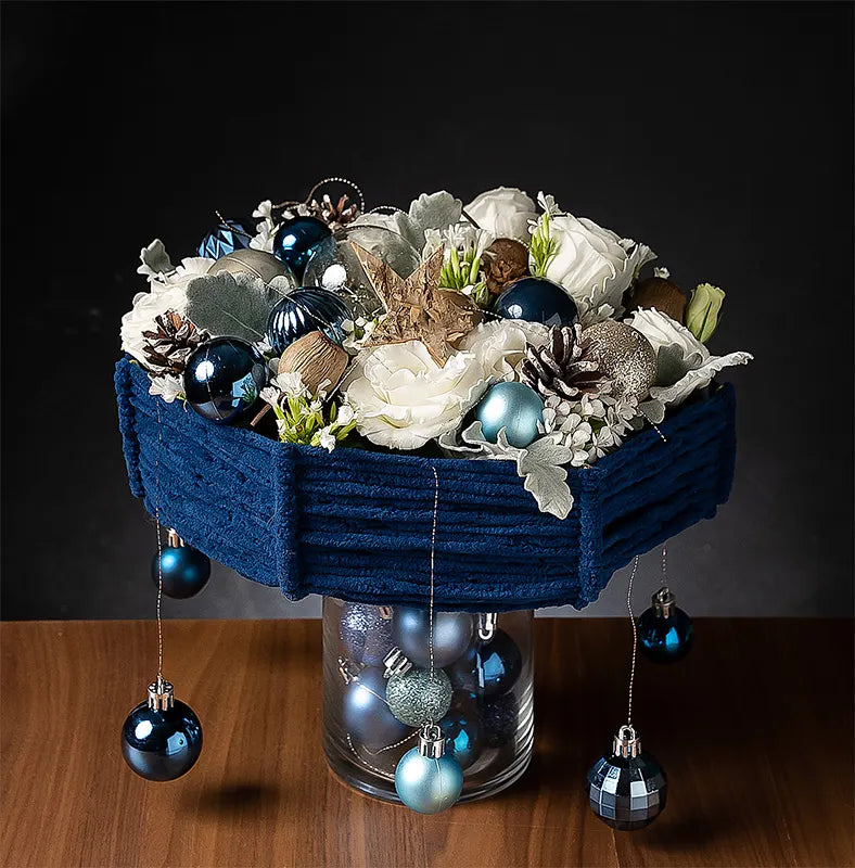 Once In A Blue Moon Flower Bouquet
